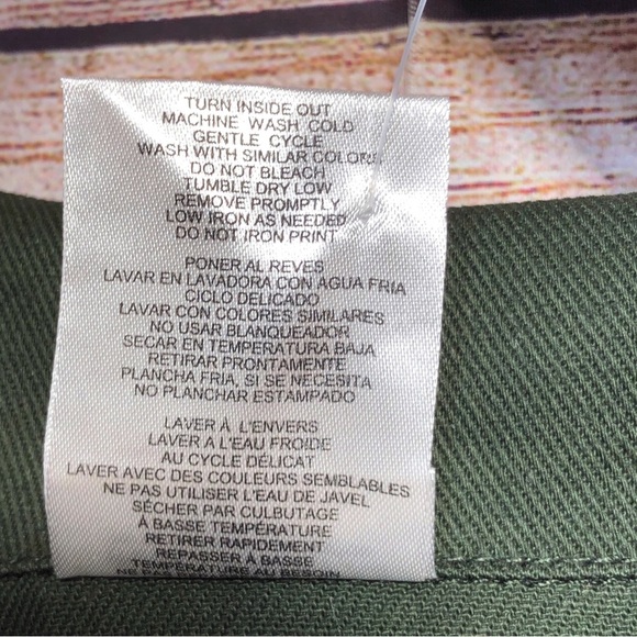 NWT Supernatural Culturefly Green Supernatural Snap Front Jacket Size L - Picture 8 of 13